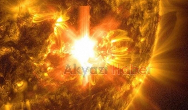 Güneş'te patlama: NASA fotoğraf yayınladı