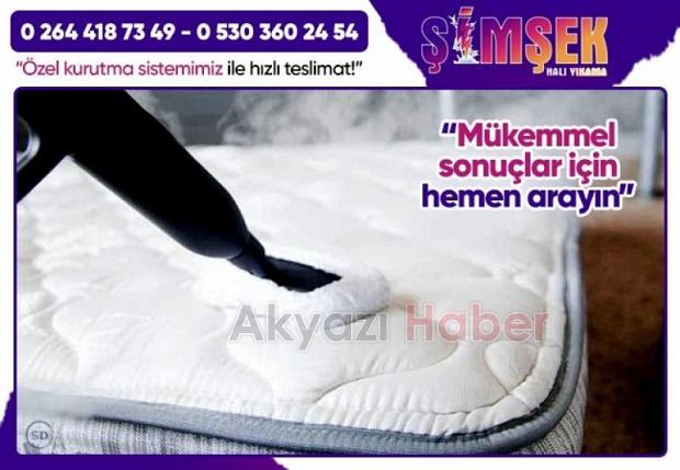 Akyazı’da Temizliğin Yeni Adresi: Şimşek Halı Yıkama Hizmetinizde!