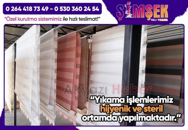 Akyazı’da Temizliğin Yeni Adresi: Şimşek Halı Yıkama Hizmetinizde!