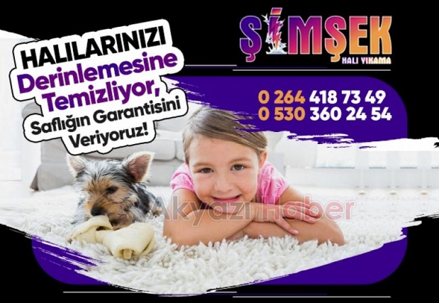 Akyazı’da Temizliğin Yeni Adresi: Şimşek Halı Yıkama Hizmetinizde!