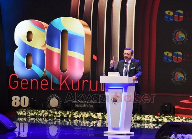 ATSO Başkanı Bayraktar ve Meclis Başkanı Başer, TOBB Genel Kurulu'na katıldı