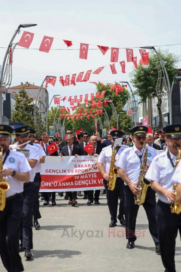 19 Mayıs Sakarya'da coşkuyla kutlandı