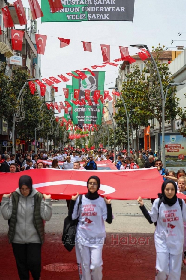 19 Mayıs Sakarya'da coşkuyla kutlandı