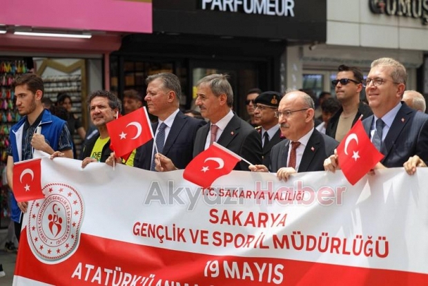 19 Mayıs Sakarya'da coşkuyla kutlandı