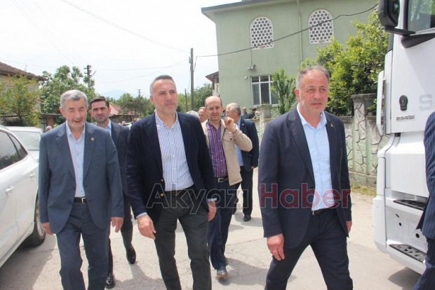 Akyazı'da yaşayan hatice ateş son yolculuğuna uğurlandı 