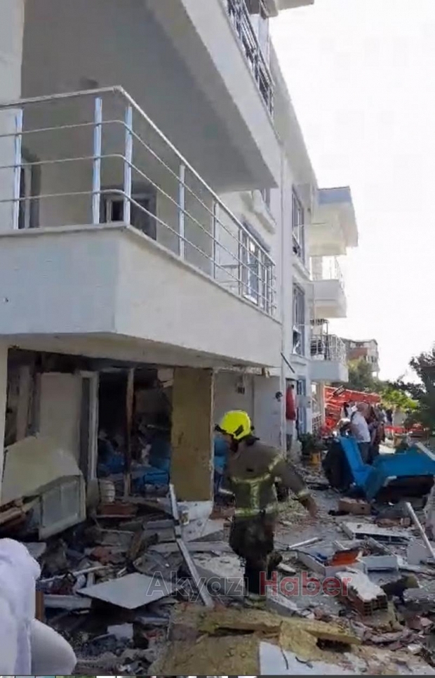 Ev sahibine kızdı apartmanı havaya uçurdu