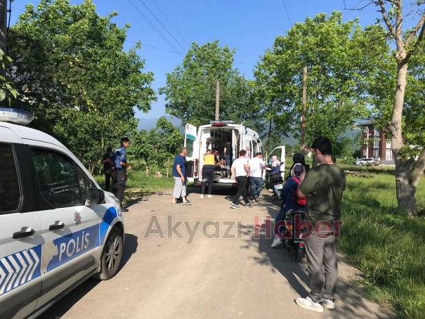 Erik Ağacından düşen kadın hastanelik oldu