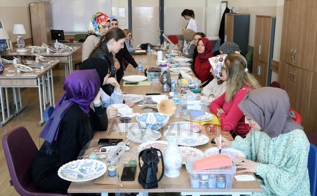 SAMEK’in el emeği göz nuru eserleri görücüye çıkıyor