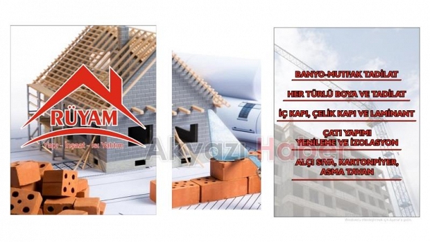 Kalite ve Güvenin Adı: Rüyam Yapı İnşaat!
