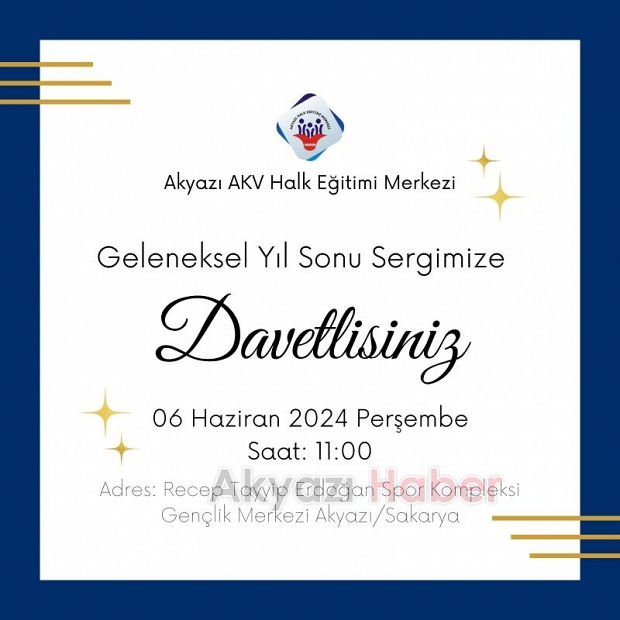 Akyazı'da Hayat Boyu Öğrenme Haftası etkinlikleri düzenlenecek