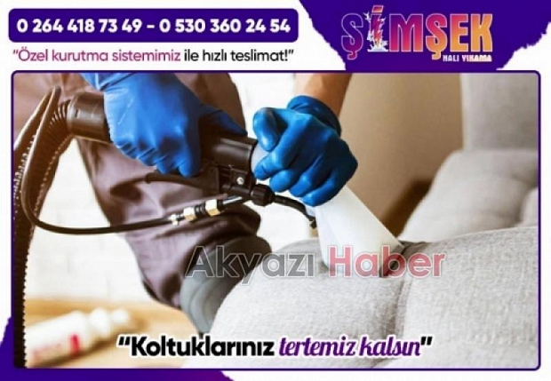 Akyazı’da Temizliğin Yeni Adresi: Şimşek Halı Yıkama Hizmetinizde!