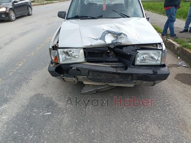 Yuvalak Caddesi'nde motosiklet kazası 1 yaralı