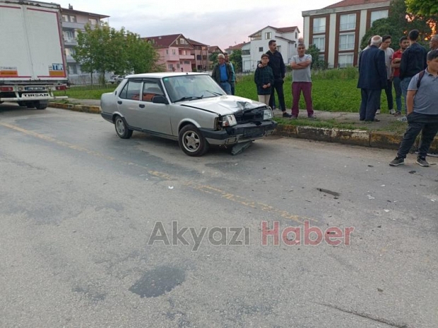 Yuvalak Caddesi'nde motosiklet kazası 1 yaralı