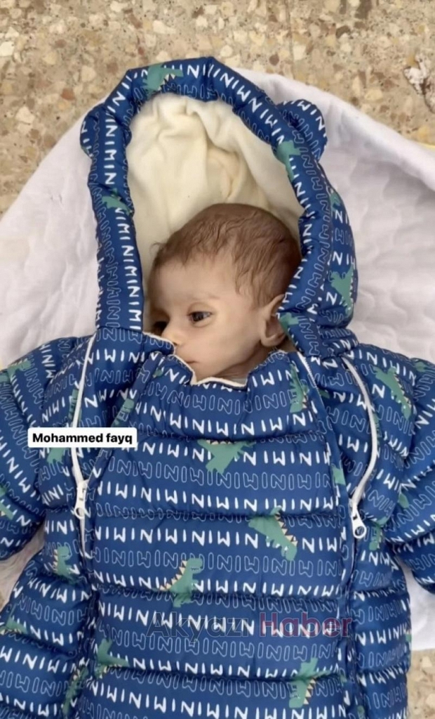 Gazze'de bir bebek daha açlık yüzünden can verdi.
