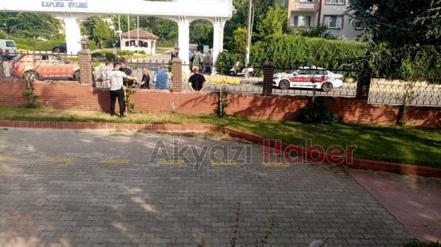 Kaplıca Evleri Caddesi üzerinde kaza