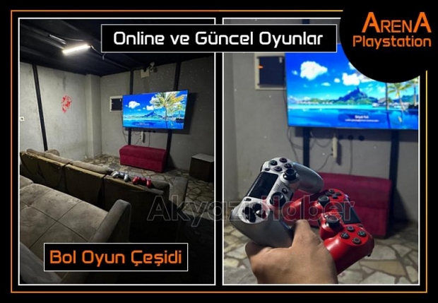 Arena Playstation Yenilenen Yüzüyle hizmetinizde!