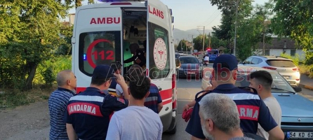 Ada Caddesinde kaza