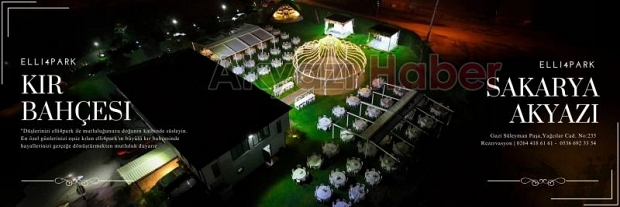 Akyazı’nın En Göz Alıcı Organizasyon Merkezi: Elli 4 Park Tesisleri