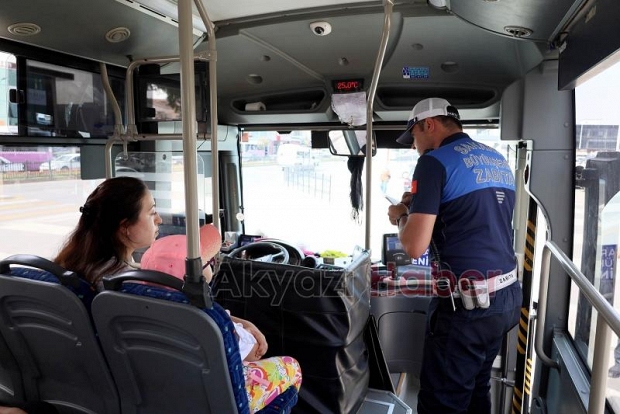 Sakaryada toplu taşımada klima denetimi