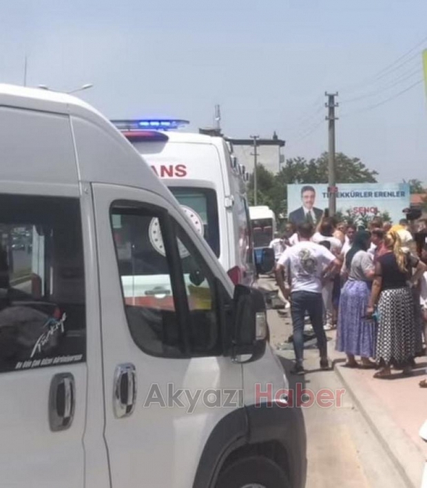 Cip ile yolcu minibüsü çarpıştı: 7 yaralı