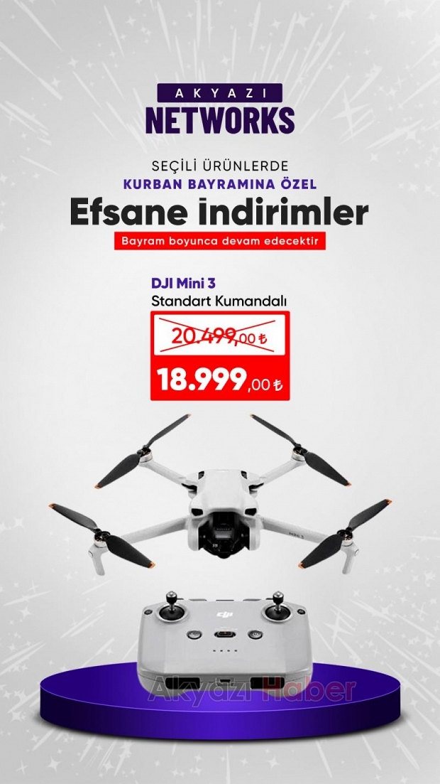 Akyazı Networks'te Bayrama Özel Seçili Ürünlerde Dev Kampanya!