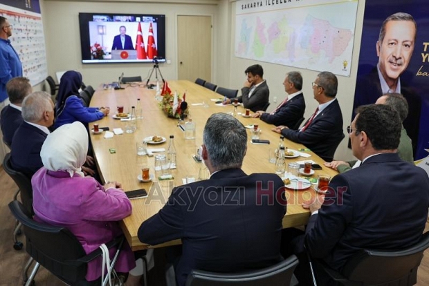 Cumhurbaşkanı Sakarya Teşkilatı ile bayramlaştı
