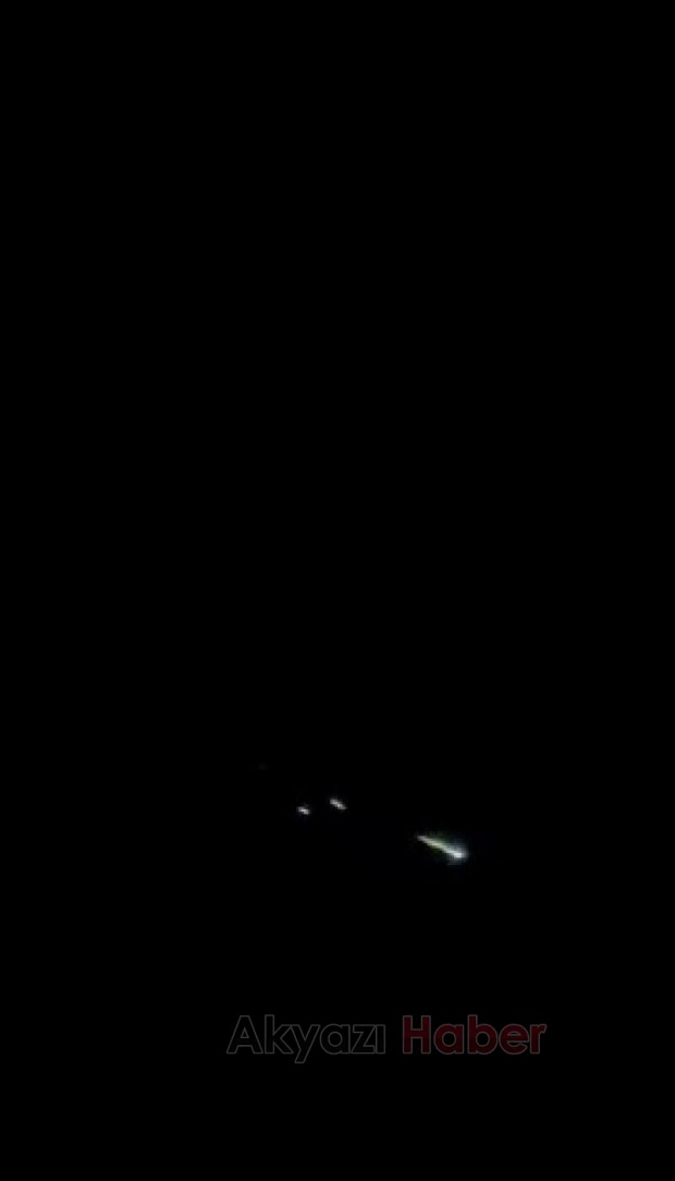 Sakarya'da görüntülenen göktaşı heyecan uyandırdı