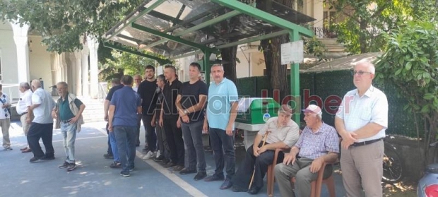 emekli postacı Fikri Yeşil Defnedildi