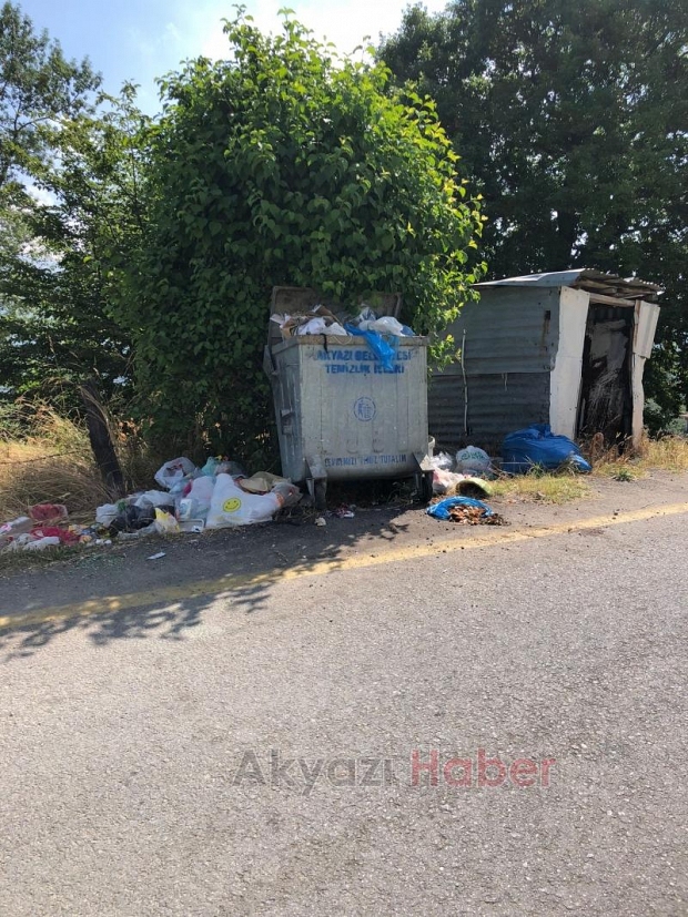 Taşburun'da vatandaşın çöp isyanı