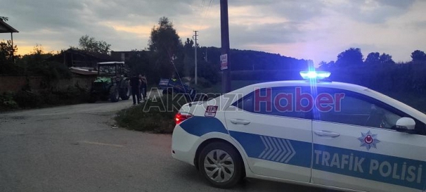 Pat pat kazasında sürücü yaralandı