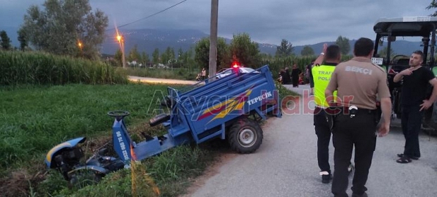 Pat pat kazasında sürücü yaralandı