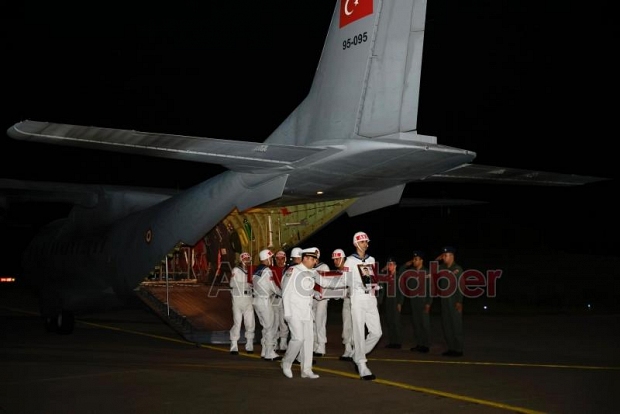Şehidimizin cenazesi Sakarya'ya getirildi