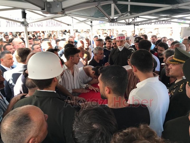 Şehit astsubay Bahadır Rıdvan Talay'a hüzünlü veda
