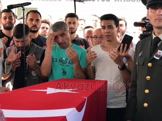 Şehit astsubay Bahadır Rıdvan Talay'a hüzünlü veda