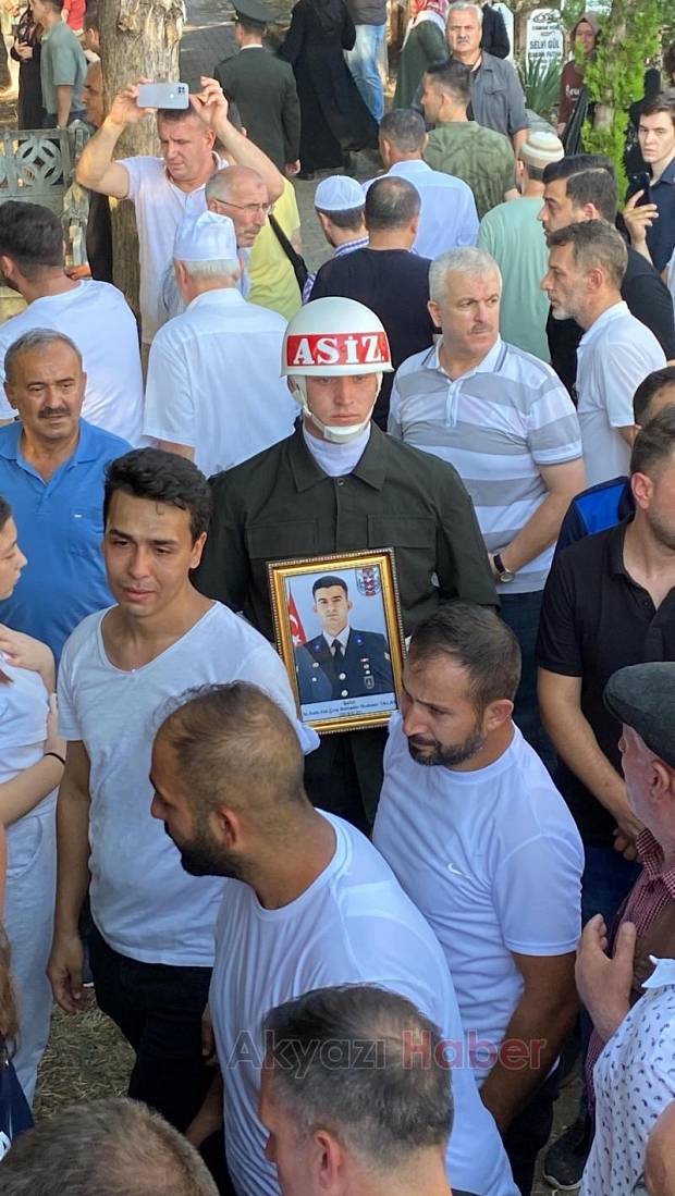 Şehit astsubay Bahadır Rıdvan Talay'a hüzünlü veda