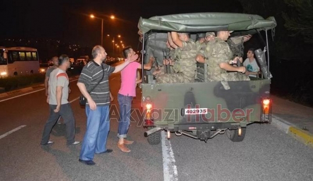 İşte 15 Temmuz hain darbe girişiminde Sakarya'da yaşananlar