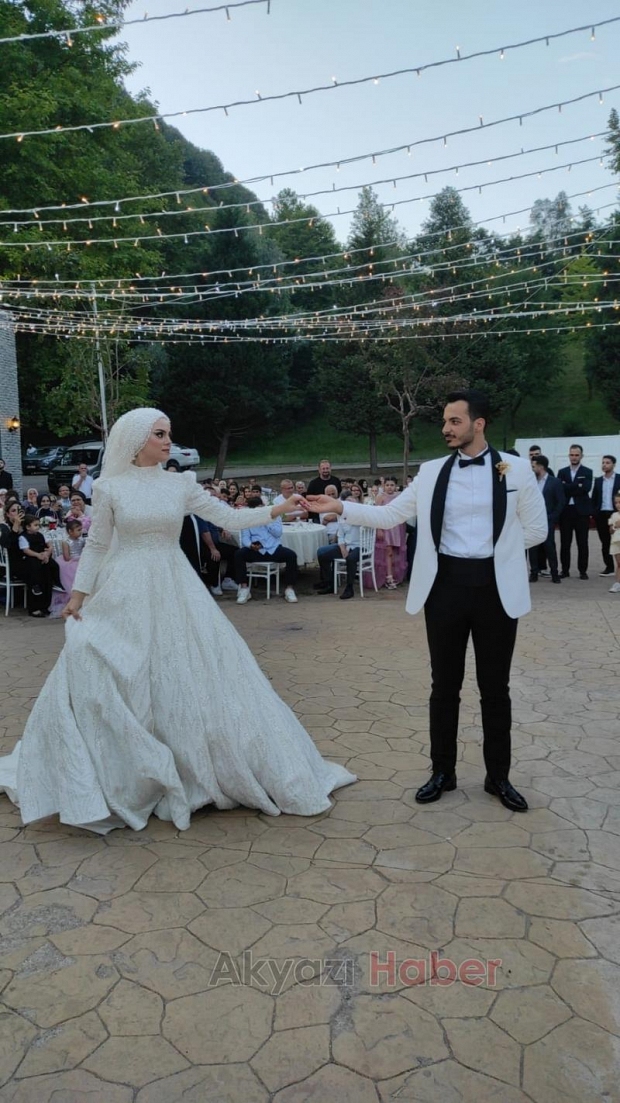 Akyazı'da görevli polis memurunun mutlu günü