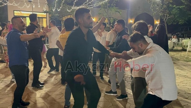 Akyazı'da görevli polis memurunun mutlu günü