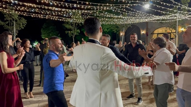 Akyazı'da görevli polis memurunun mutlu günü
