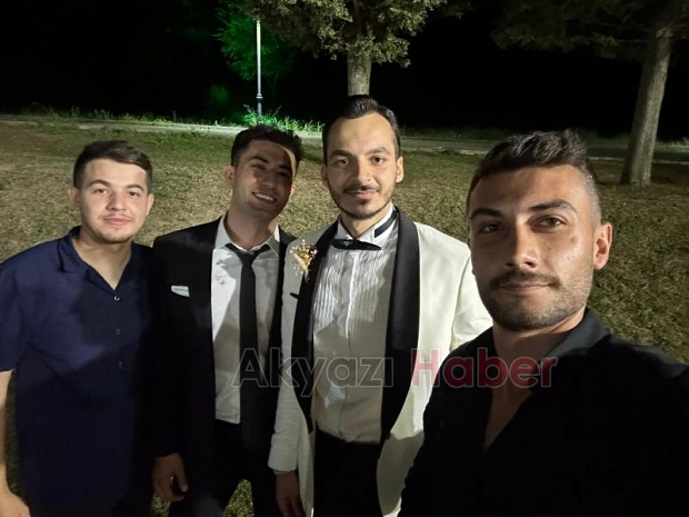 Akyazı'da görevli polis memurunun mutlu günü