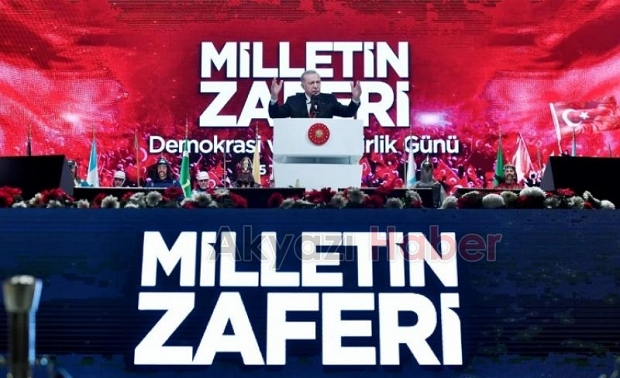 Cumhurbaşkanı Erdoğan: 1960'tan beri darbelerin arkasındaki el, 15 Temmuz'da da vardı