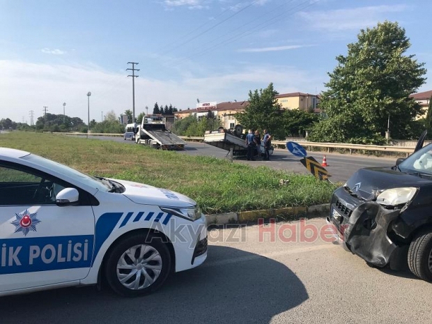 D-140'da kaza 3 yaralı