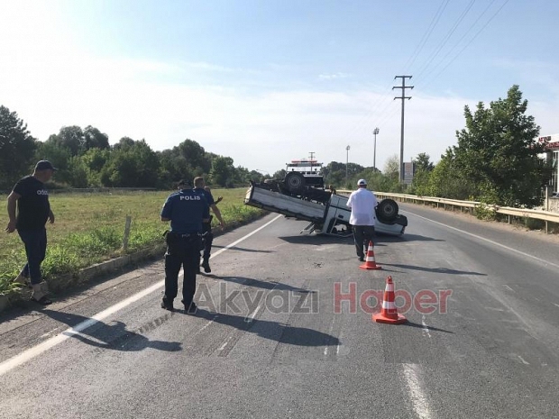 D-140'da kaza 3 yaralı