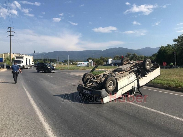 D-140'da kaza 3 yaralı