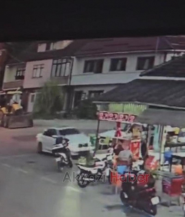Kaza anı kamerada