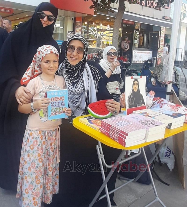Gazze nöbetine çocuklardan destek