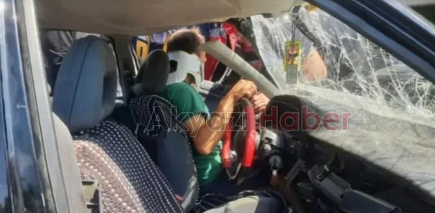 TEM Otoyolunda zincirleme kaza 5 yaralı