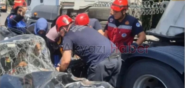 TEM Otoyolunda zincirleme kaza 5 yaralı