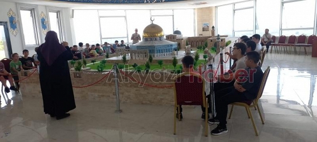 Yaz kurslarına katılan öğrenciler Macera Park'ta kamp yaptı