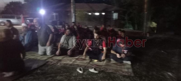 Yaz kurslarına katılan öğrenciler Macera Park'ta kamp yaptı